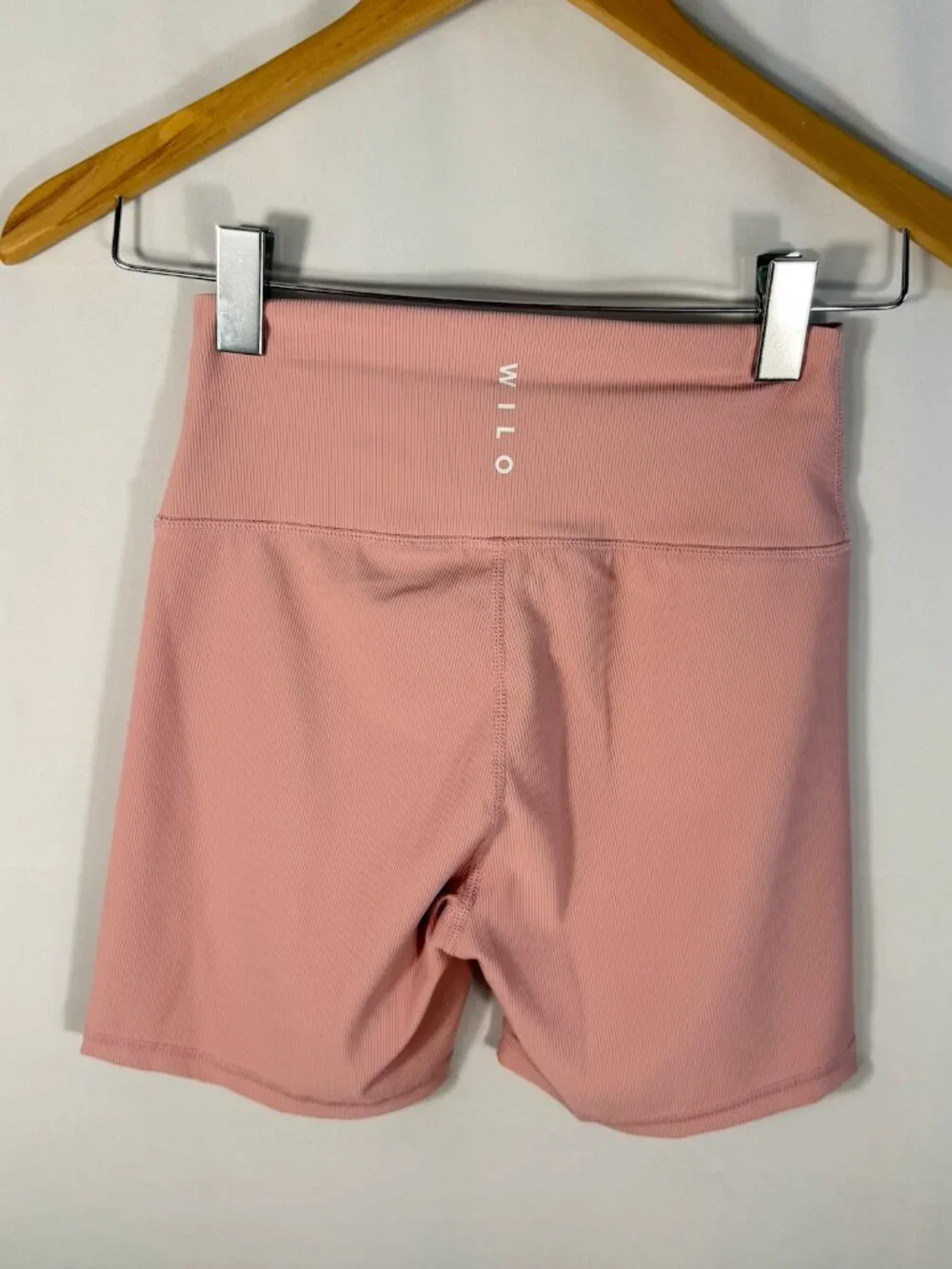 WILO THE LABEL Pilates Bow Crew & Shorts Blush Small NWT 2-Piece Lounge Set